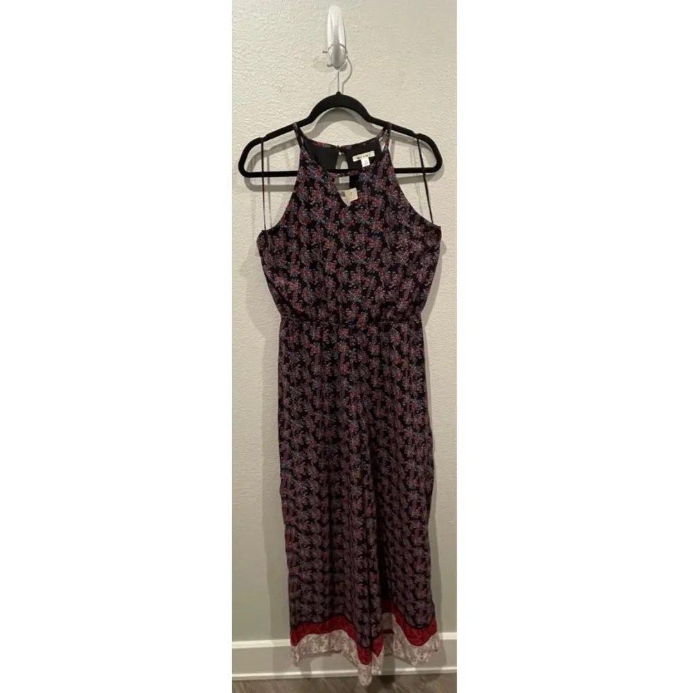 FRANCESCA'S Lisbeth Border Print Jumpsuit - Picture 10 of 10